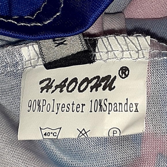 HAOOHU FLORAL MAXI DRESS WOMEN'S SIZE XL PINK BLUE V-NECK - Picture 7 of 10